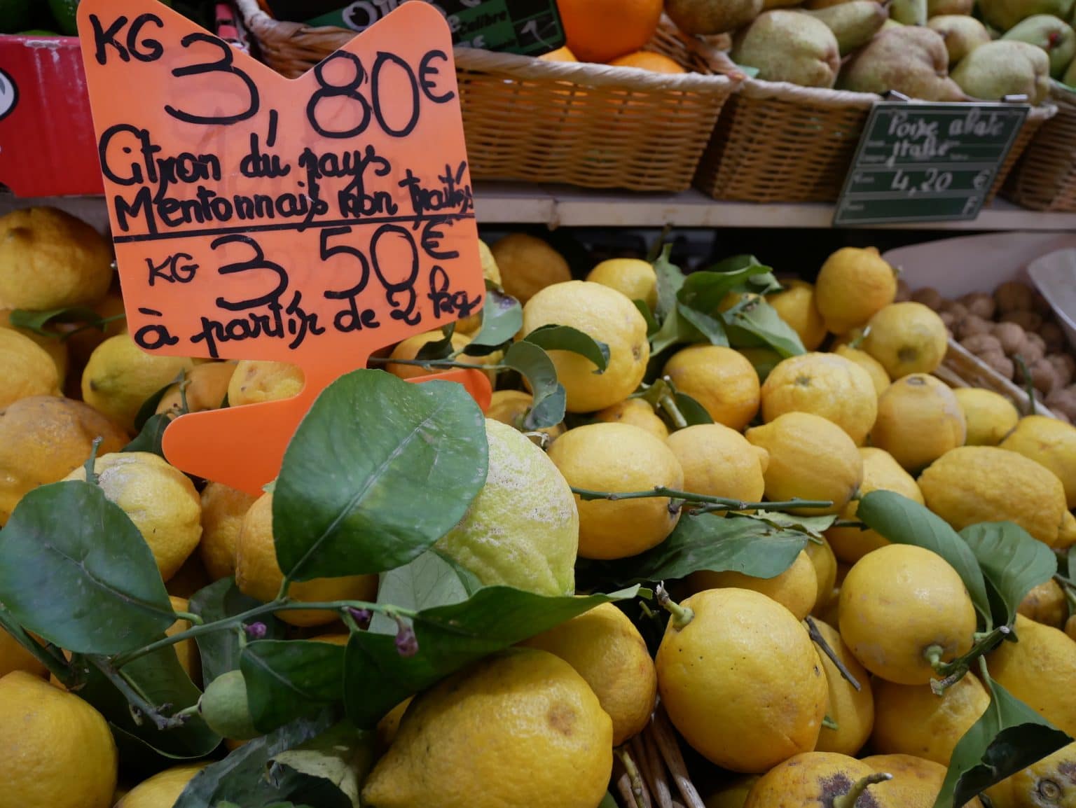 Le citron de Menton