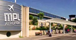 aéroport de montpellier