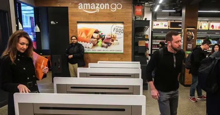 amazon go-superette-caisse
