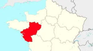Carte des Pays de la Loire