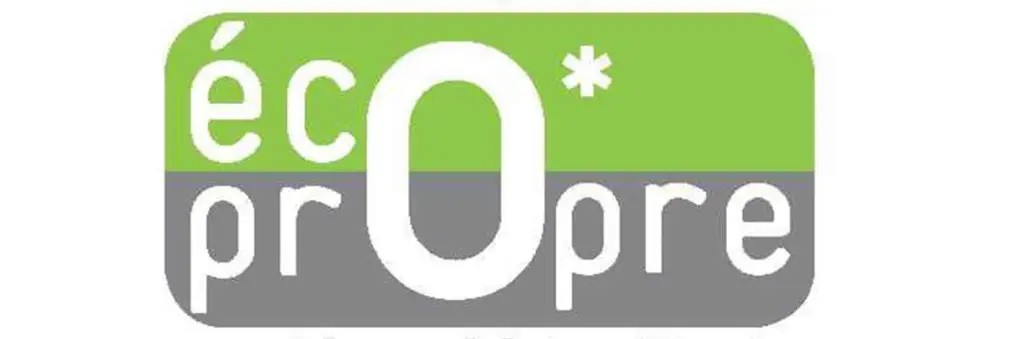 logo du label "éco-propre"