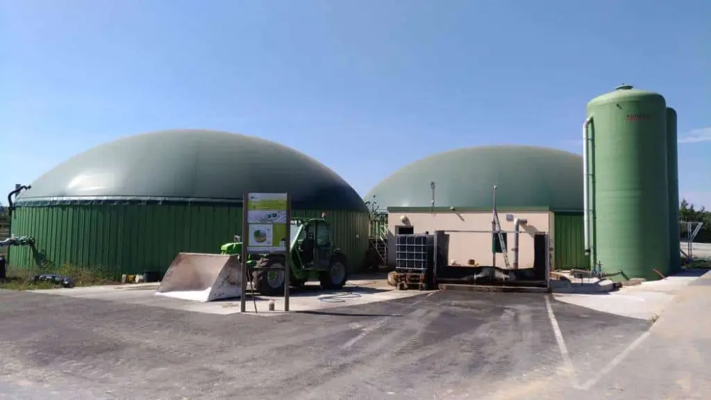 une unité de méthanisation