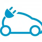 logo voiture électrique