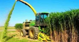 Tracteur Dans Un Champ