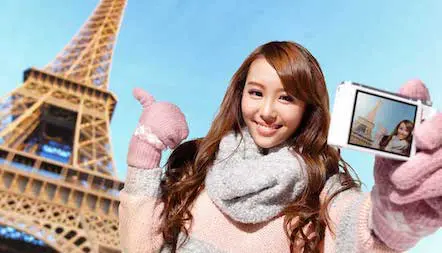 Une Touriste Chinoise