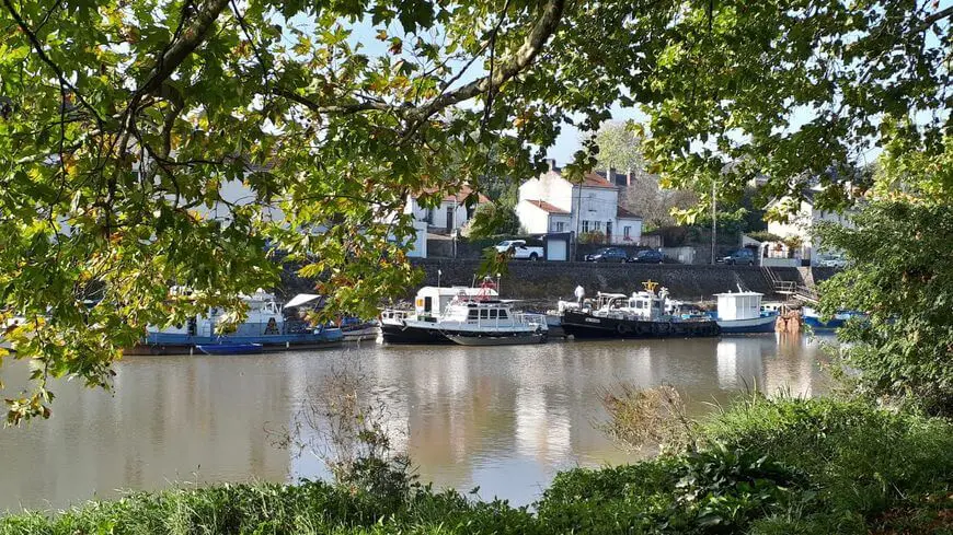 vue buccolique de nantes, au bord de l'eau