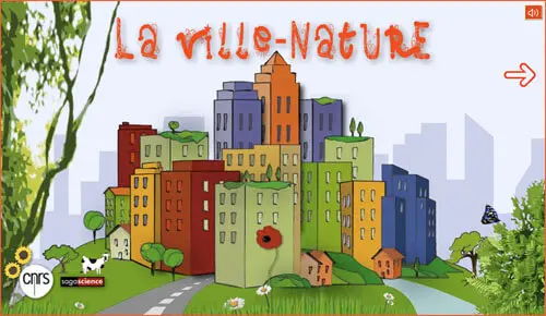 dessin représentant des immeubles: la ville nature