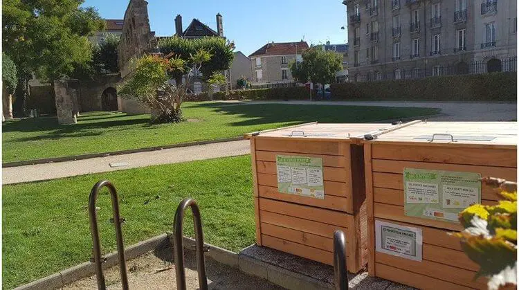 des composteurs collectifs en ville