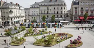les espaces verts à Angers