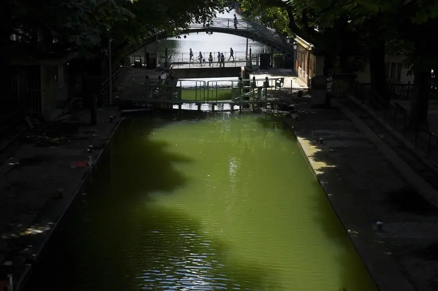 une vue sur le canal Saint Martin