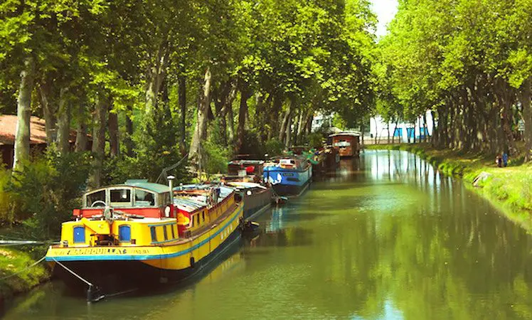 Pour de beaux moments de calme, se promener sur le Canal du Midi est un choix parfait.