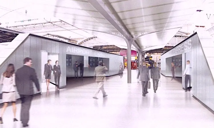 La future ligne rapide entre l'aéroport de Roissy et Paris est contestée par certains.