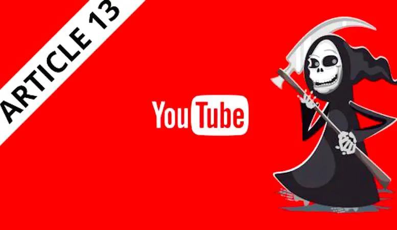 L'approbation de l'article 13 par le Parlement européen pourrait supprimer la plateforme YouTube.