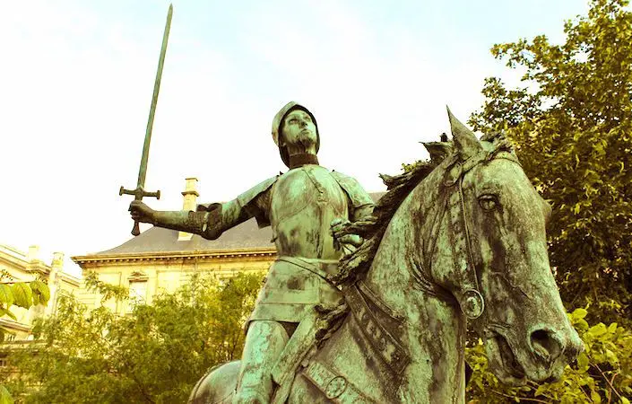 A Orléans, Jeanne d'Arc sert à fêter l'anniversaire de la Libération.