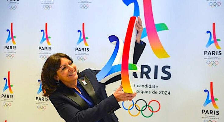Anne Hidalgo a manifesté sa joie quand la ville de Paris a été choisie pour les JO de 2024.