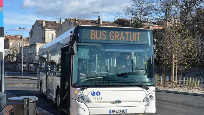 un autobus gratuit