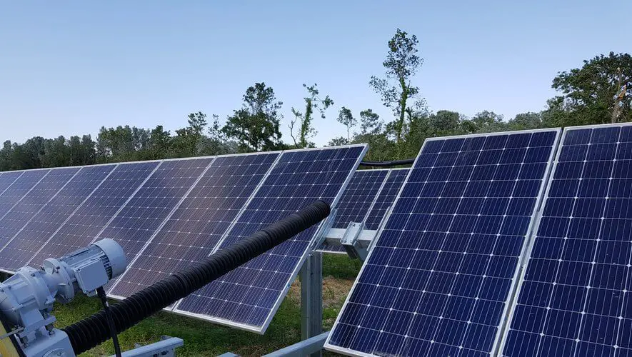 des panneaux photovoltaïques