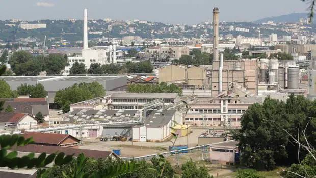 la vallée de la chimie, dans le Grand Lyon