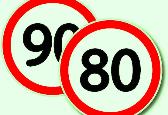 Revenir au 90 km/heure sera possible sur certains tronçons routiers, sous certaines conditions.