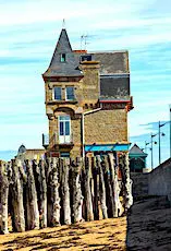 Erosion du littoral. 