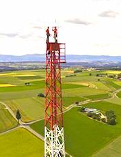 Les très hautes antennes relais, nécessaires à la 5G, risquent de polluer les paysages.