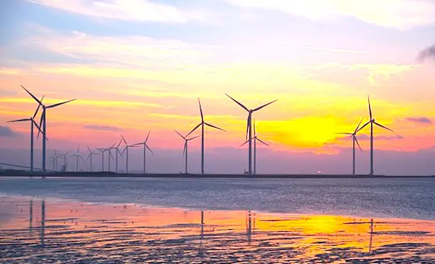 Un nouveau parc d'éoliennes en mer est prévu dans le sud de la Bretagne.