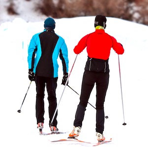 Le ski de fond est à nouveau autorisé en Haute-Savoie, pour le plus grand plaisir des vacanciers.