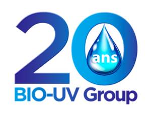 Logo BIO-UV Group qui oeuvre pour les moyens de comment éradiquer les virus