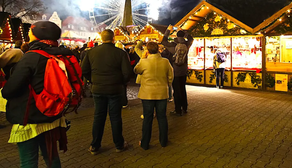 Quelques chalets de Noël ont ouvert Hagueneau, malgré la crise sanitaire