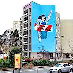 Pour rendre hommage à ses soignants, Montreuil va inaugurer une grande fresque en centre ville. 