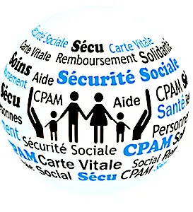 Un dessin qui illustre le système global de la Sécurité sociale Une nouvelle loi va soutenir le financement de la Sécurité sociale.