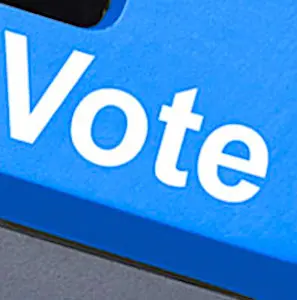 L'inscription "Vote" sur un fond bleu Cette année, les élections du CNRACL vont s'adapter au contexte sanitaire actuel.