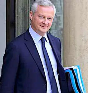 photo de Bruno Lemaire qui porte le projet des accès de France Relance
