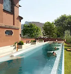 La réouverture des Bains municipaux de Strasbourg se profile déjà. Cela, dès la fin de l'année. 