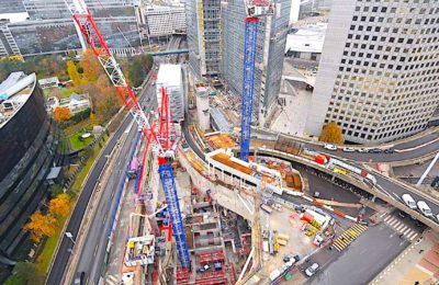Courbevoie refuse un chantier très invasif et des travaux trop envahissants.