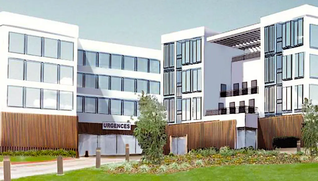 Le nouvel hôpital de Paris-Saclay, à Orsay, sera un établissement ultra moderne.