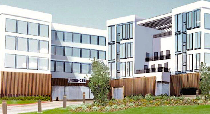 Le nouvel hôpital de Paris-Saclay, à Orsay, sera un établissement ultra moderne.