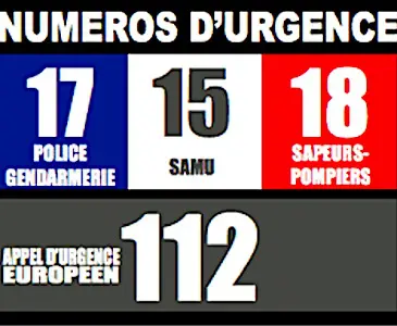 Tableau des principaux numéros d'appels d'urgence Bientôt, les appels d’urgence centralisés pourrait tous aboutir à un numéro unique.