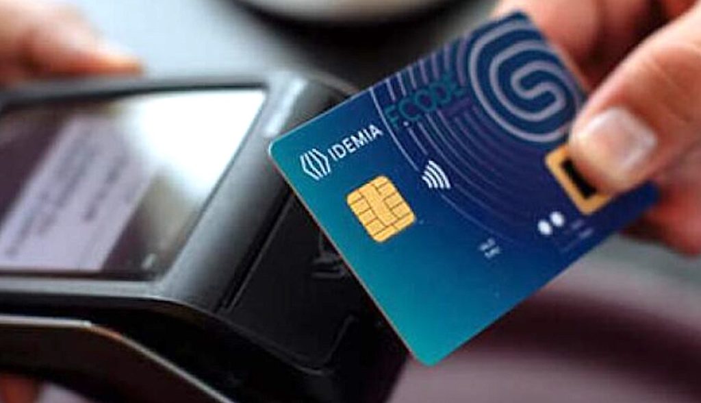 Une carte bancaire biométrique sera bientôt mise en service.