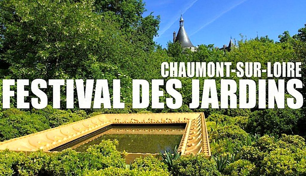 En juillet, un Festival des Jardins commence à Chaumont-sur-Loire.