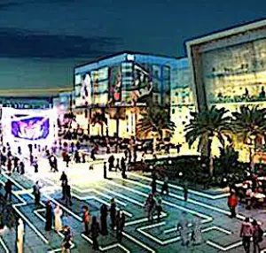 une vue d'une rue du futur pour illustrer une attractivité des smart cities
