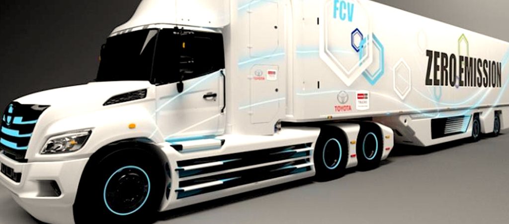 Les poids lourds roulant à l’hydrogène, pour décarboner le trafic routier sur le territoire, semblent fournir une bonne solution verte.