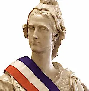 buste de Marianne pour illustrer la réforme de la fonction publique