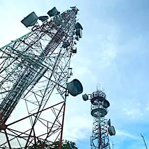 vue d'une antenne qui permet de déterminer le meilleur réseau mobile 4G en 2021