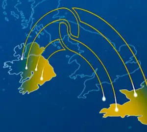 La ligne Celtic Interconnector devrait bientôt permettre d’échanger de l'électricité entre la Bretagne et l’Irlande