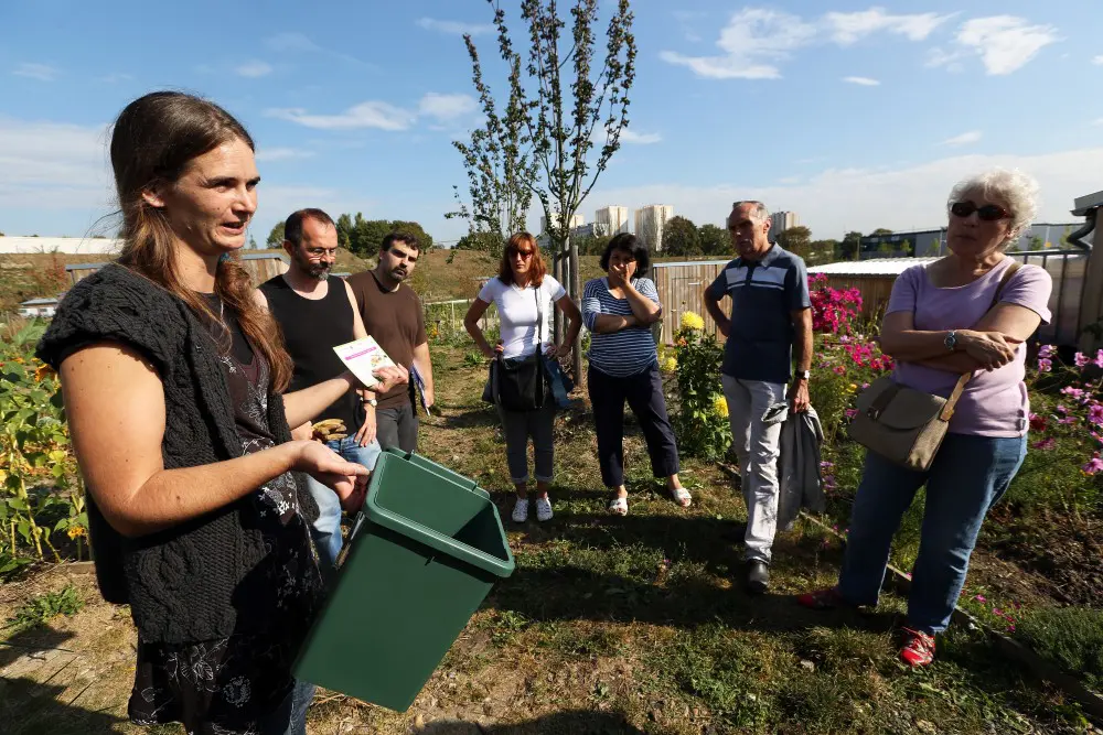 Jardin partagé et plantation d’arbres