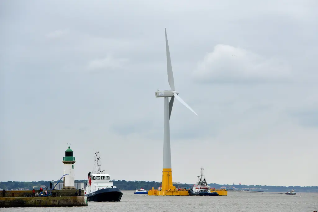 saint nazaire premiere electricite eolienne en mer