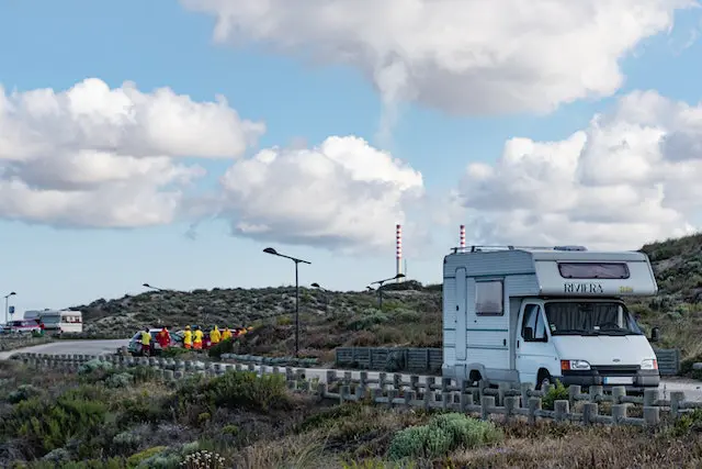 Afflux des camping-caristes 
