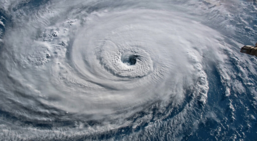 L'ouragan Danielle