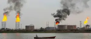 La Russie torche du gaz à perte 